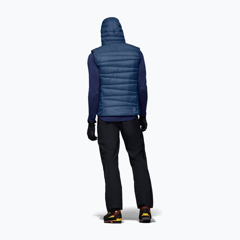 Men's gilet NORRONA Falketind Down 750 indigo night 3