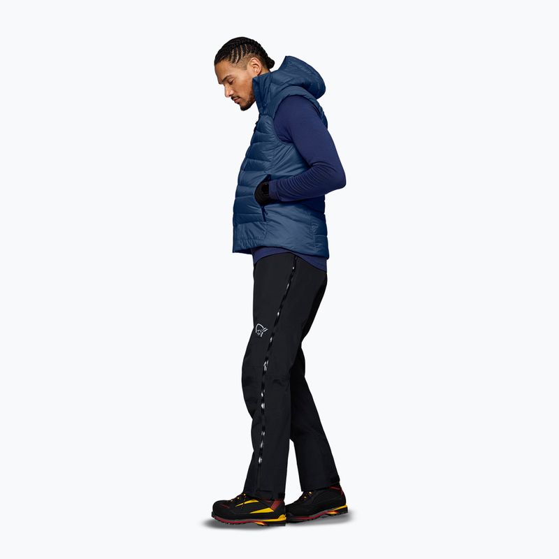 Men's gilet NORRONA Falketind Down 750 indigo night 5