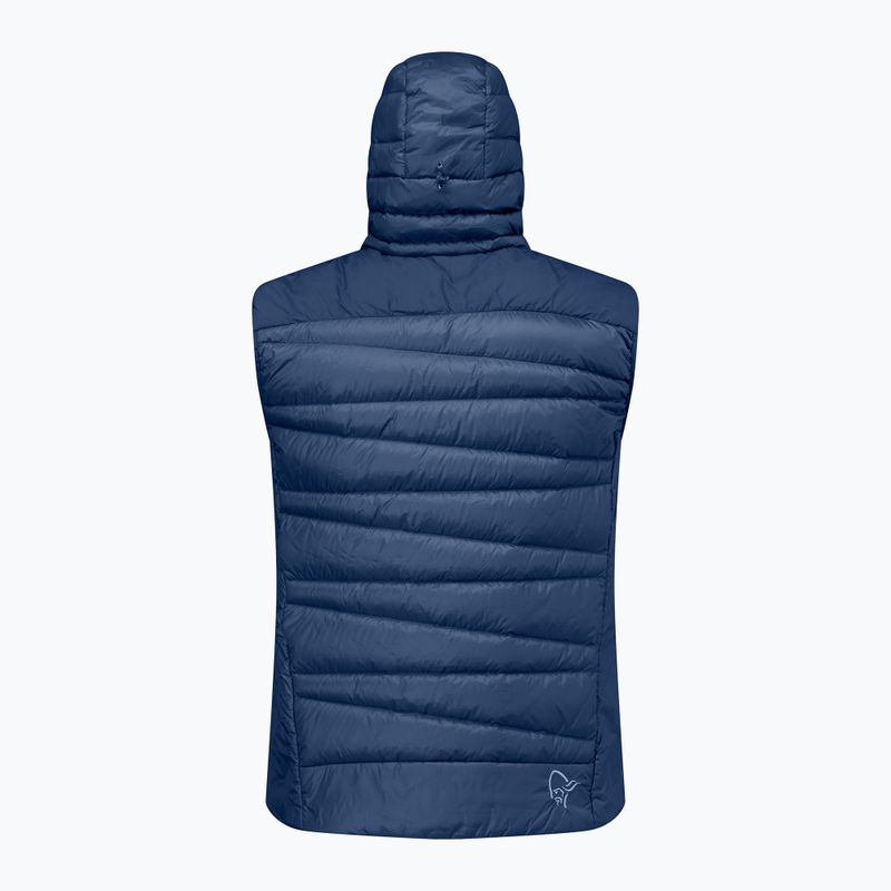 Men's gilet NORRONA Falketind Down 750 indigo night 7