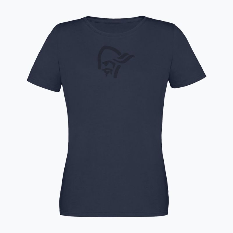 Women's T-shirt NORRONA Cotton Viking indigo night/sky captain 4