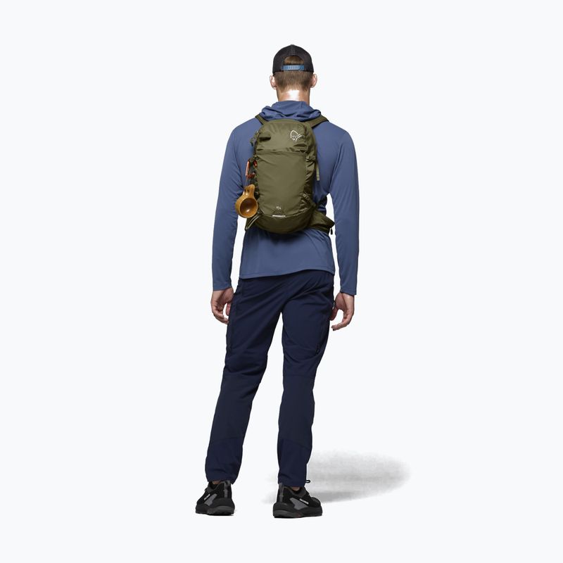 Hiking backpack NORRONA Femund Econyl70 15 l olive night 6
