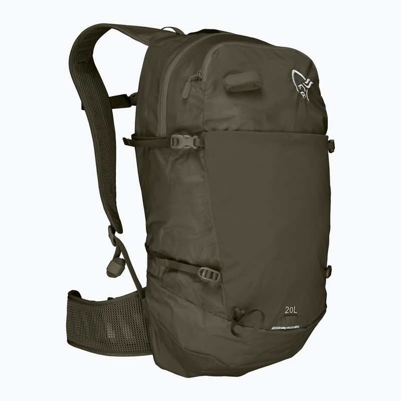 Trekking backpack NORRONA Femund Econyl70 20 l olive night 2