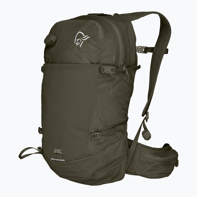 Trekking backpack NORRONA Femund Econyl70 20 l olive night 3