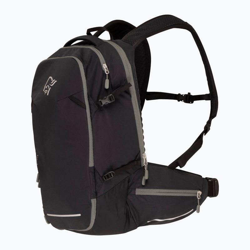 Trekking backpack NORRONA Fjørå Econyl195 18 l caviar black 4