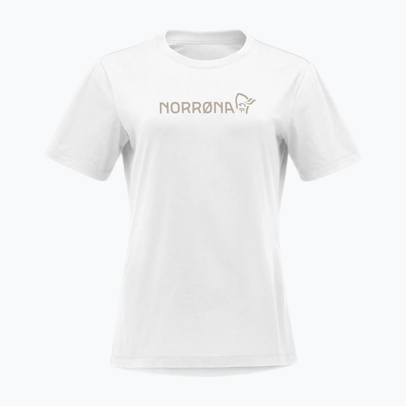 Women's T-shirt NORRONA Cotton Viking pure white 4