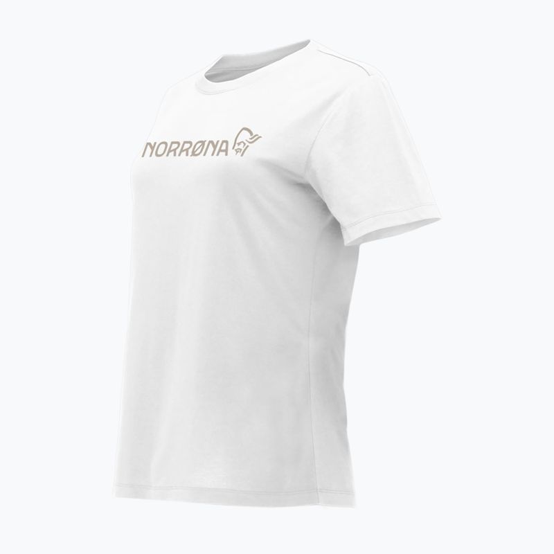 Women's T-shirt NORRONA Cotton Viking pure white 6