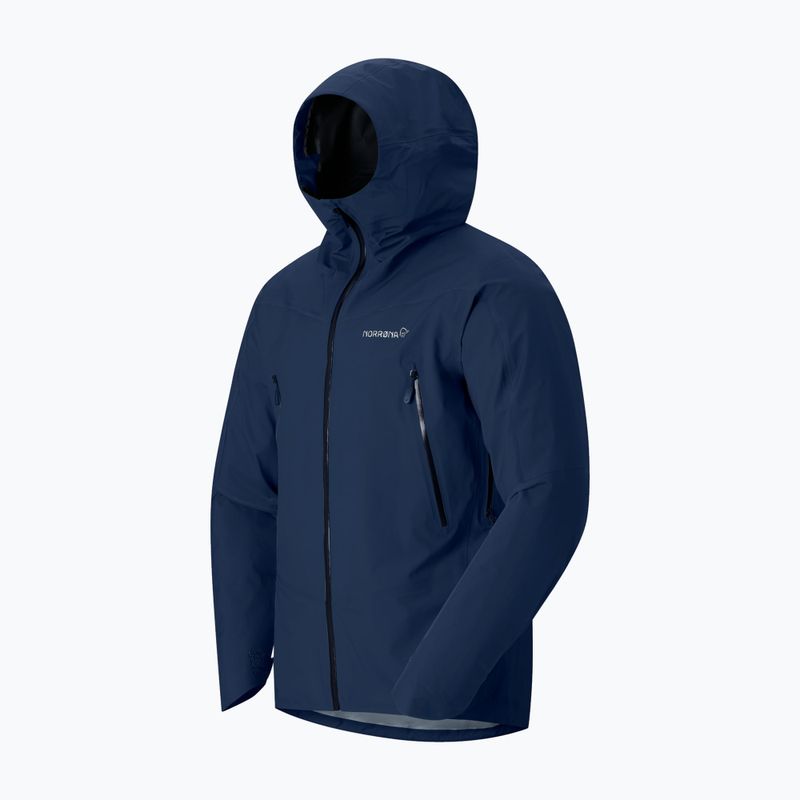 Men's rain jacket NORRONA Falketind Gore-Tex indigo night 6