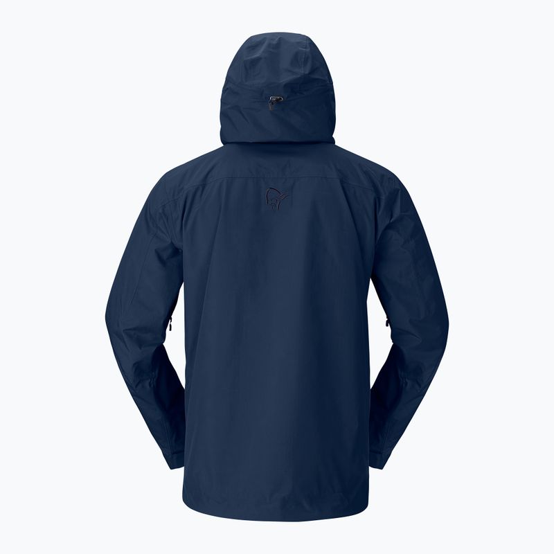 Men's ski jacket NORRONA Lofoten Gore-Tex Insulated indigo night 7