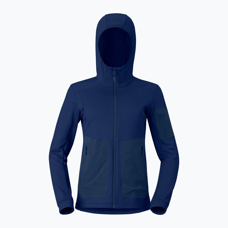 Women's trekking sweatshirt NORRONA Falketind Warm2 Stretch Hood indigo night 5