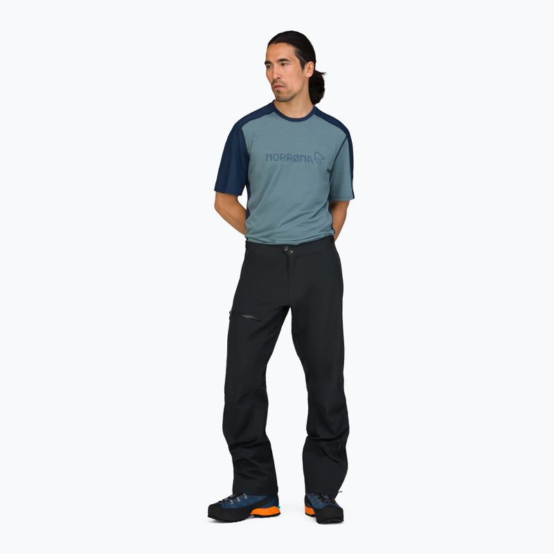 Men's trekking trousers NORRONA Falketind Dri1 caviar black 2