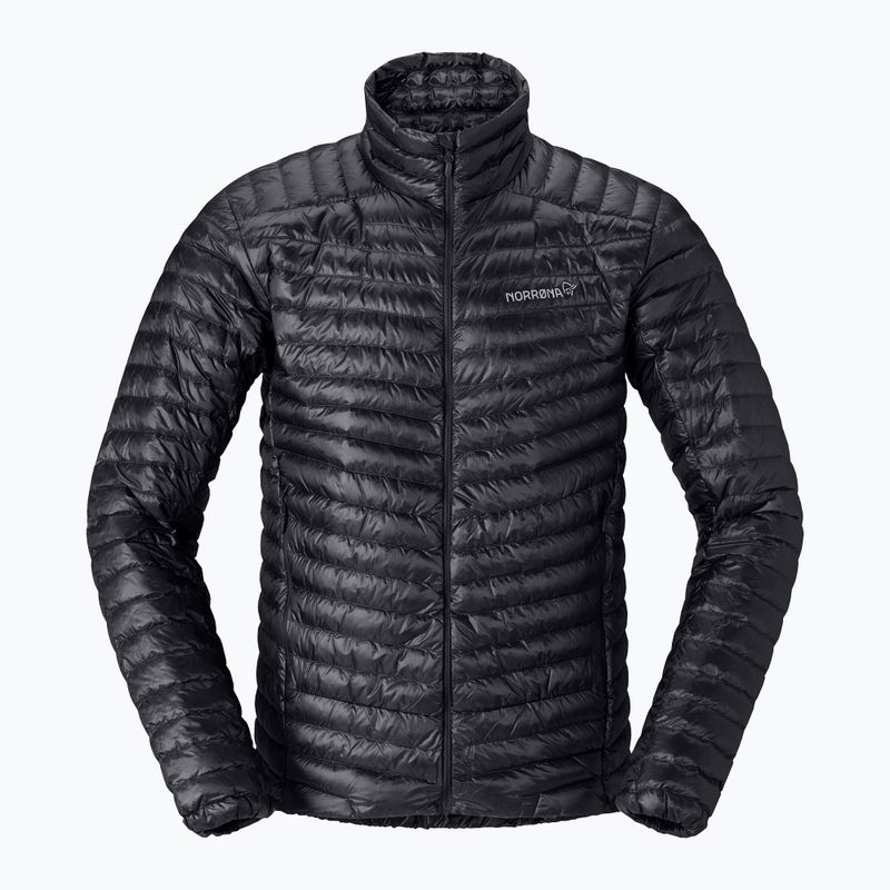 Men's down jacket NORRONA Trollveggen Down800 Super Light caviar black 5