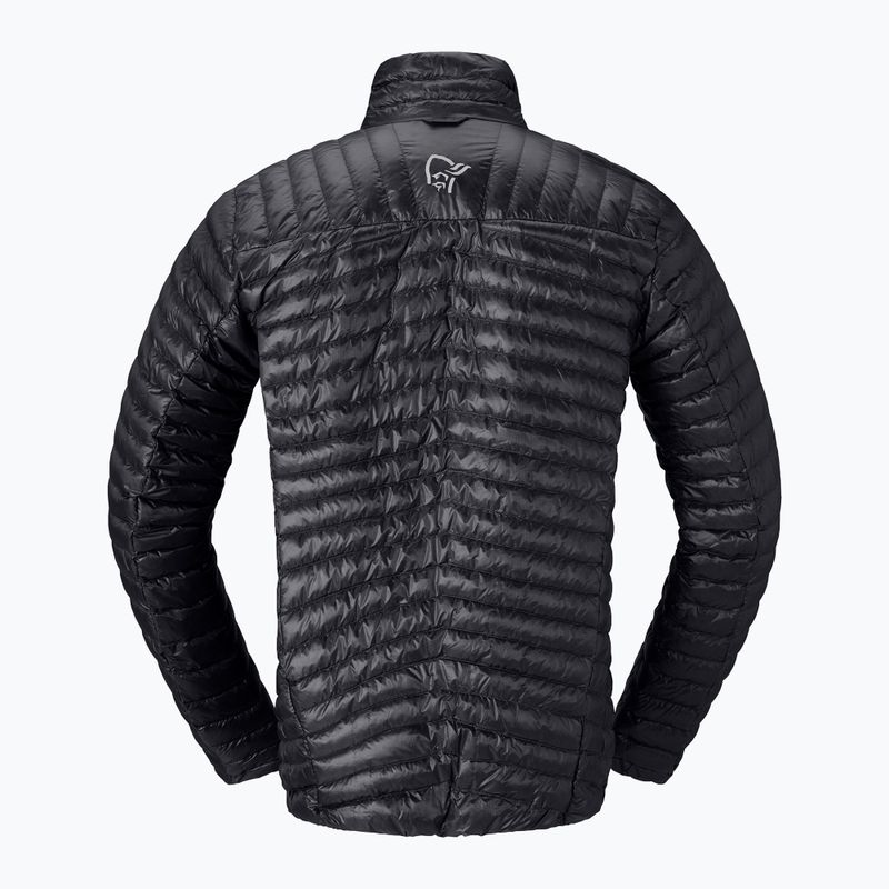 Men's down jacket NORRONA Trollveggen Down800 Super Light caviar black 6