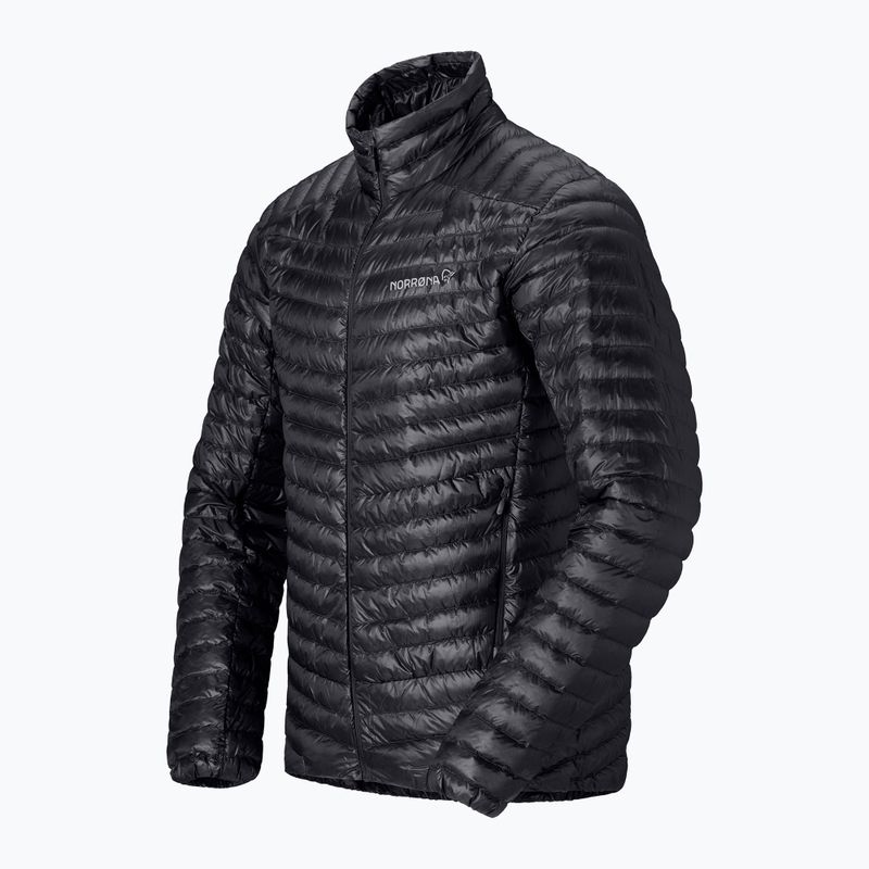 Men's down jacket NORRONA Trollveggen Down800 Super Light caviar black 7