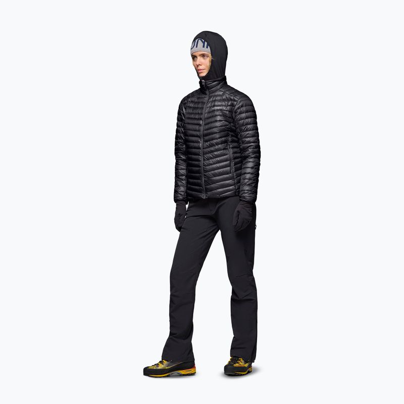 Women's down jacket NORRONA Trollveggen Down800 Super Light caviar black 5