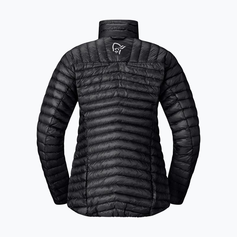 Women's down jacket NORRONA Trollveggen Down800 Super Light caviar black 7