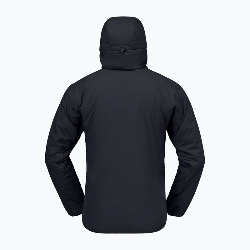 Men's insulated jacket NORRONA Femund Thermo60 Zip Hood caviar black 2