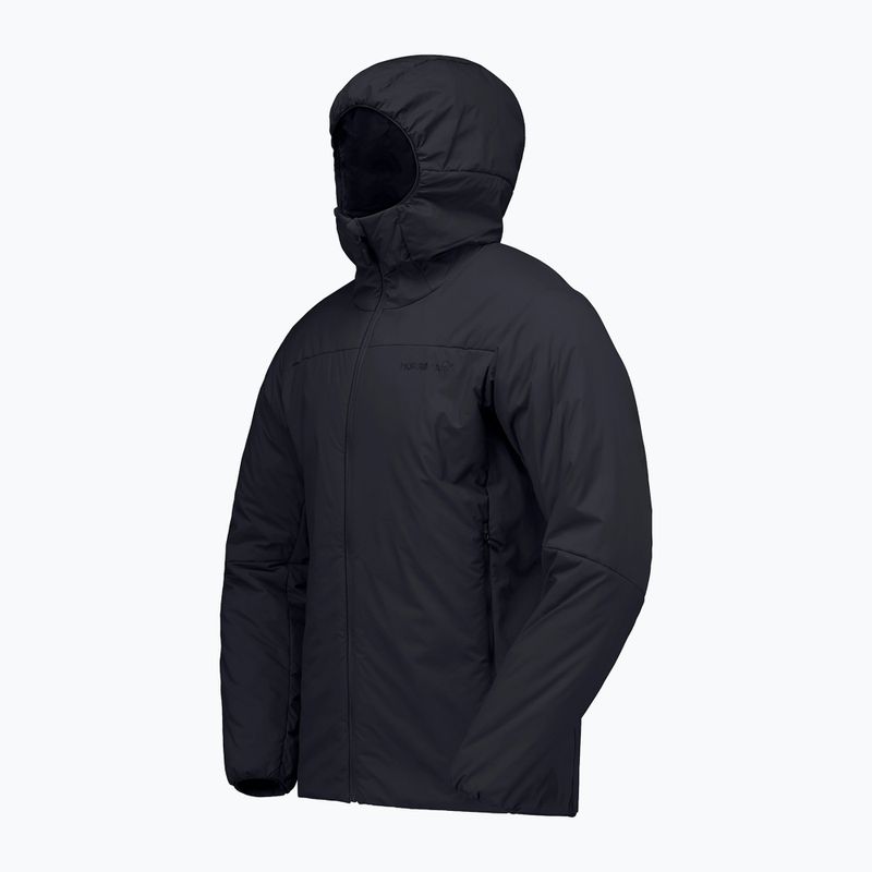 Men's insulated jacket NORRONA Femund Thermo60 Zip Hood caviar black 3