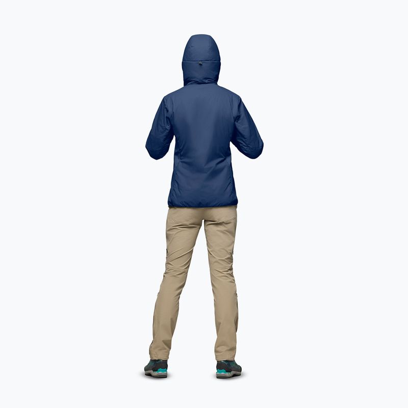 Women's insulated jacket NORRONA Femund Thermo60 Zip Hood indigo night 3