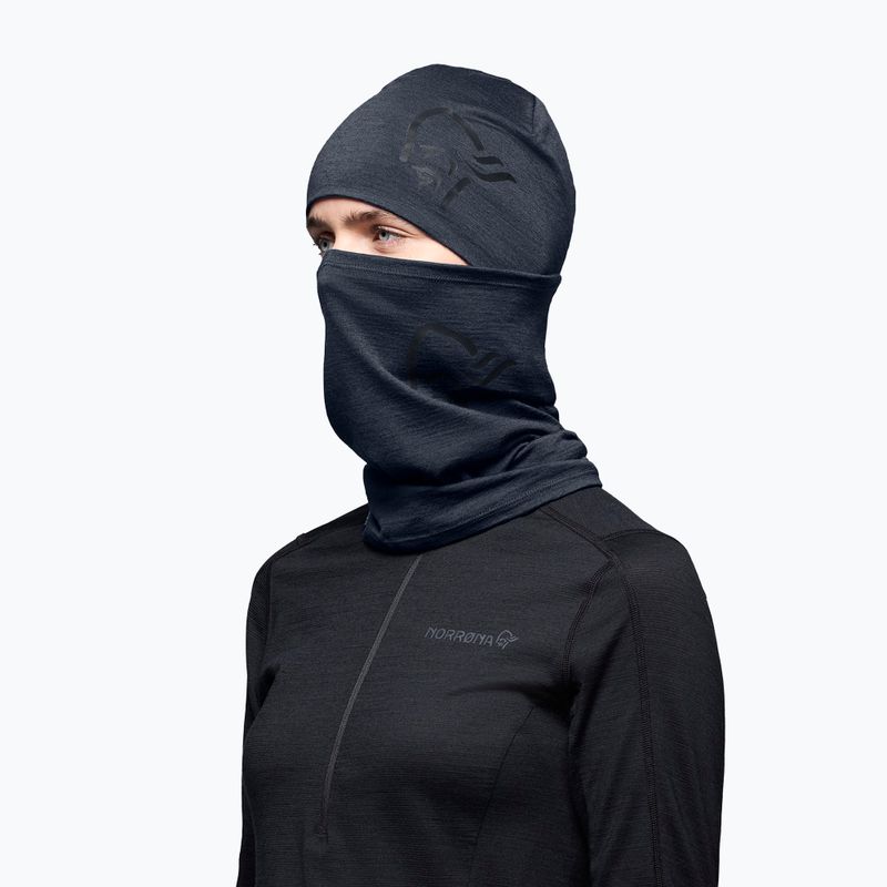 Snood NORRONA PureUll indigo night 5