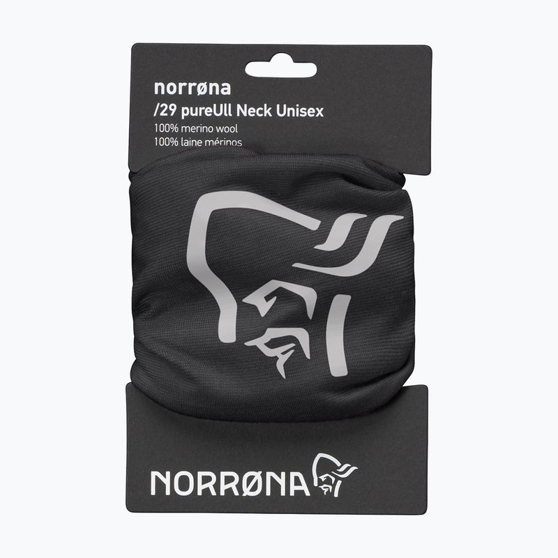 Snood NORRONA PureUll caviar black 3