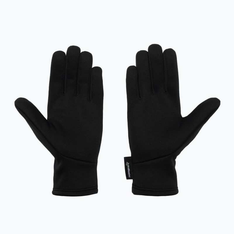 Gloves NORRONA Warm 2 Stretch caviar black 3