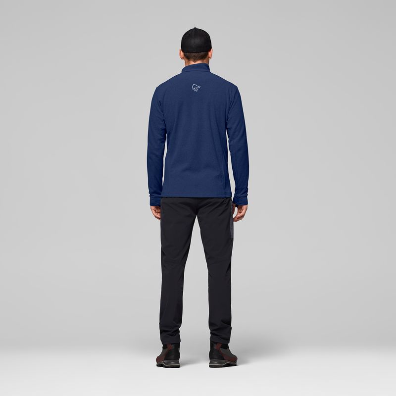 Men's trekking sweatshirt  NORRONA Falketind Warm2 indigo night 3