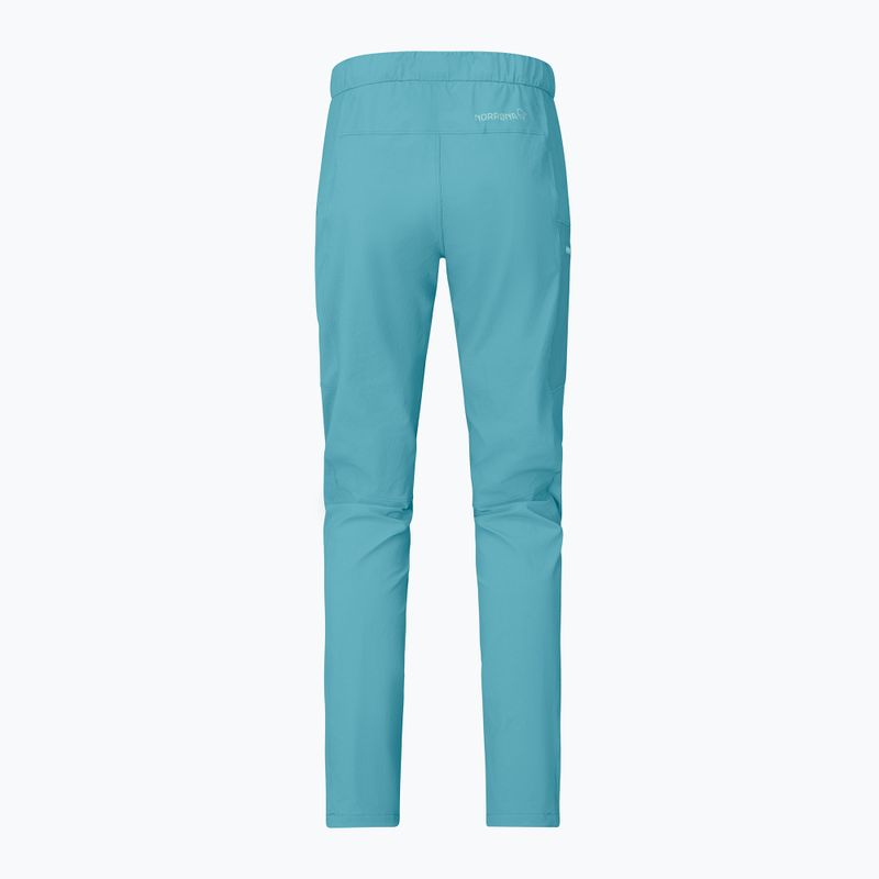 Women's trekking trousers NORRONA Falketind Flex1 Light brittany blue 6