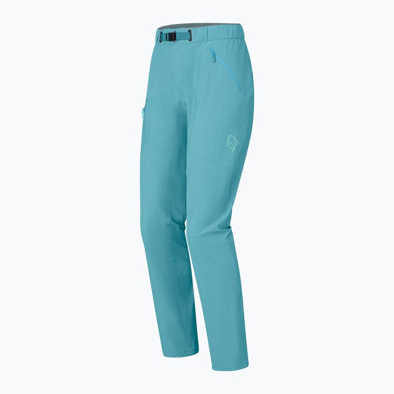 Women's trekking trousers NORRONA Falketind Flex1 Light brittany blue 7