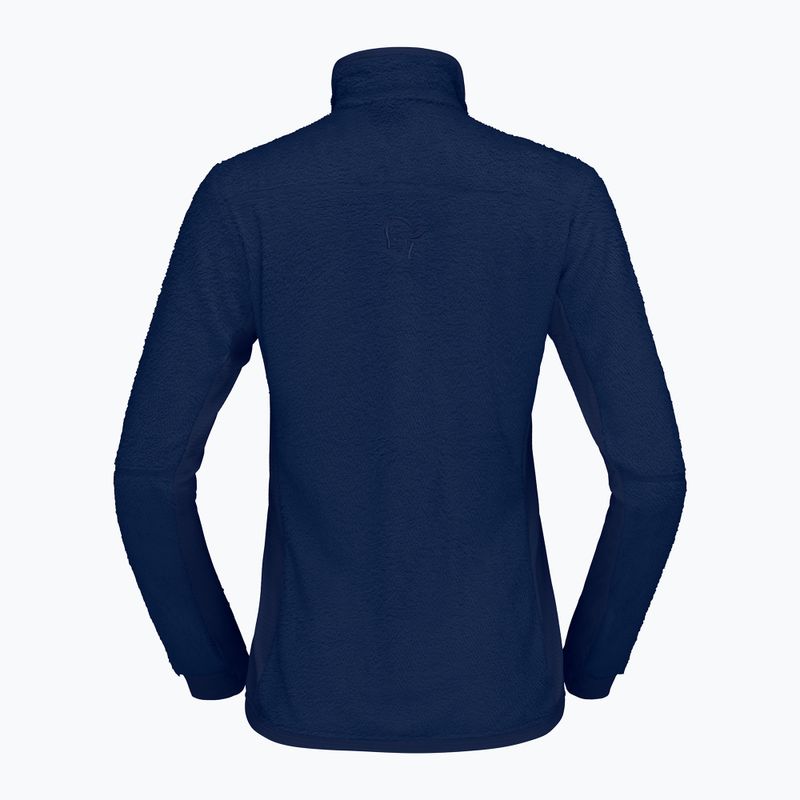 Women's fleece sweatshirt NORRONA Falketind Warm1 Active indigo night 6