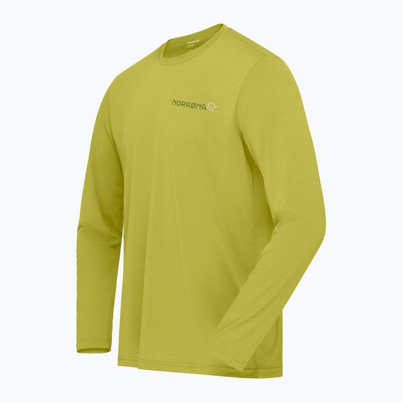 Men's longsleeve NORRONA Femund Tech golden lime 7
