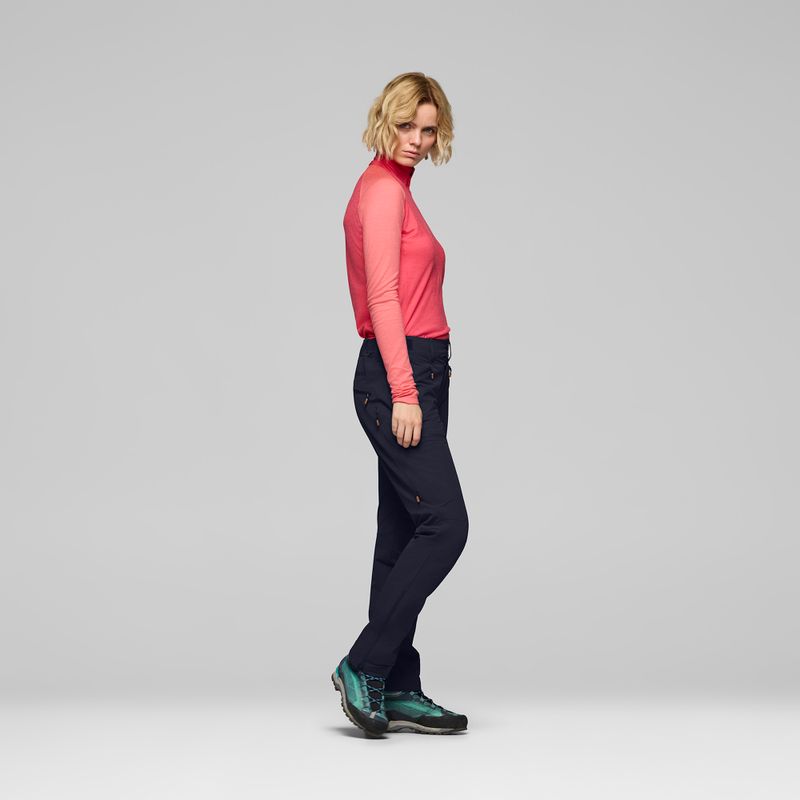 Women's trekking trousers Norrona Femund Flex1 caviar black 4