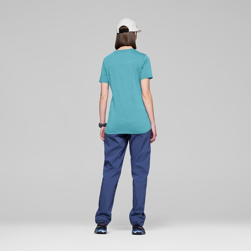 Women's T-shirt NORRONA Femund Equaliser Merino brittany blue 3