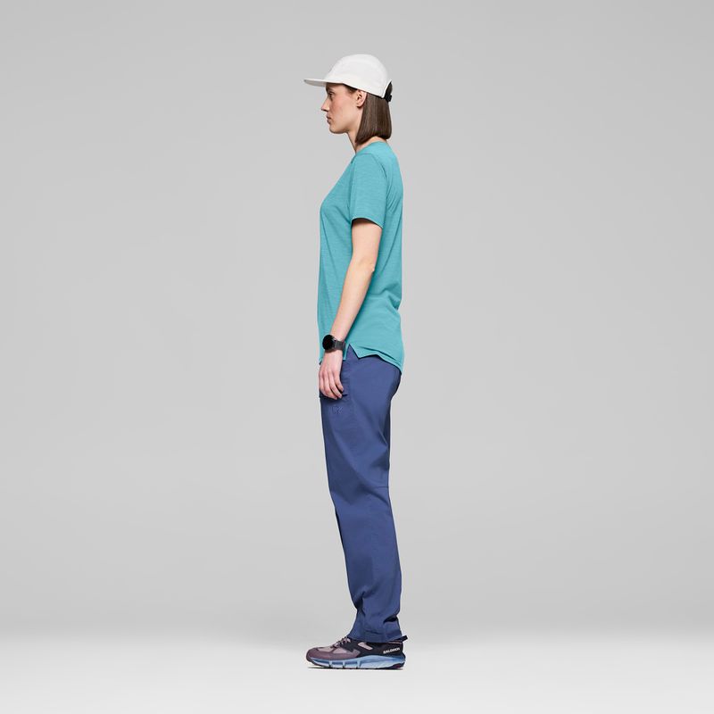 Women's T-shirt NORRONA Femund Equaliser Merino brittany blue 4