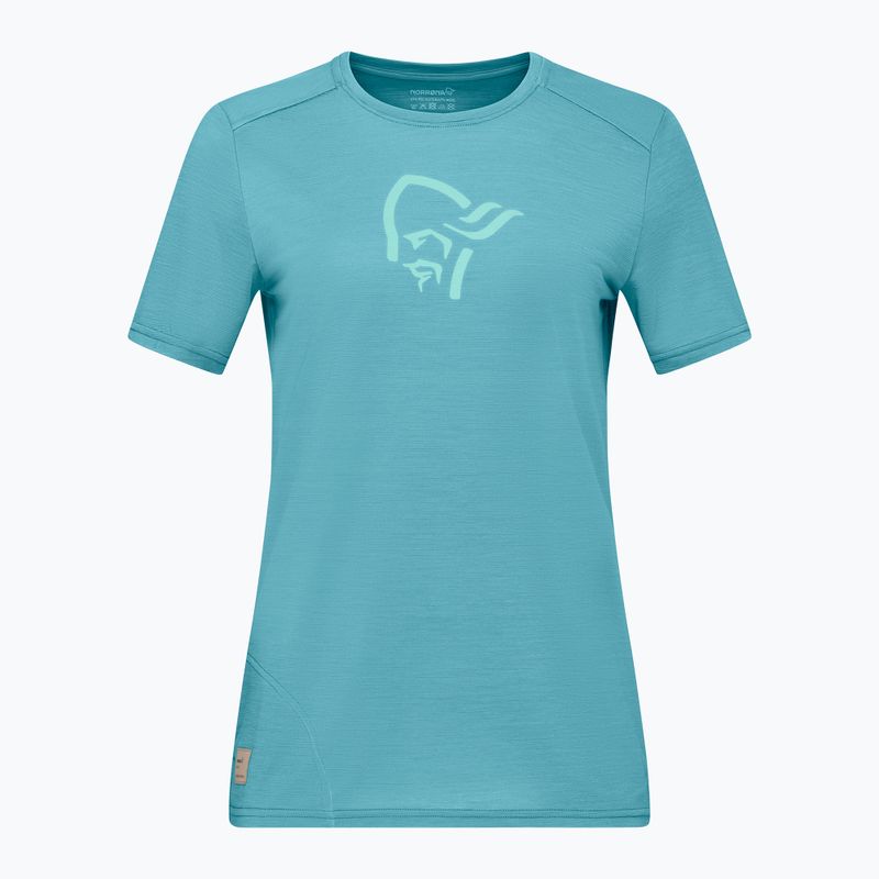 Women's T-shirt NORRONA Femund Equaliser Merino brittany blue 5