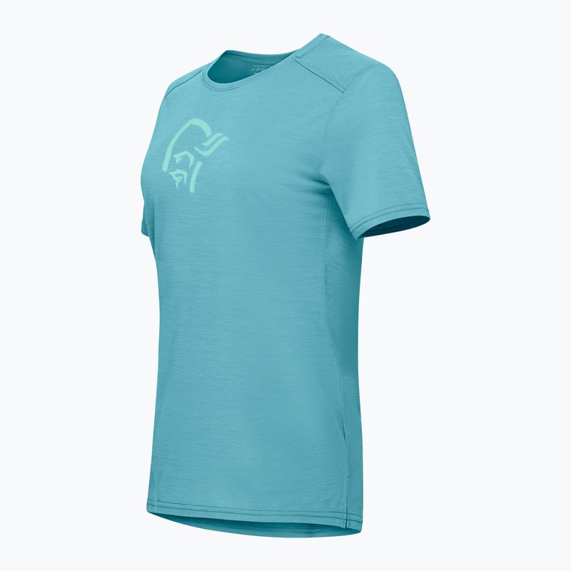 Women's T-shirt NORRONA Femund Equaliser Merino brittany blue 7