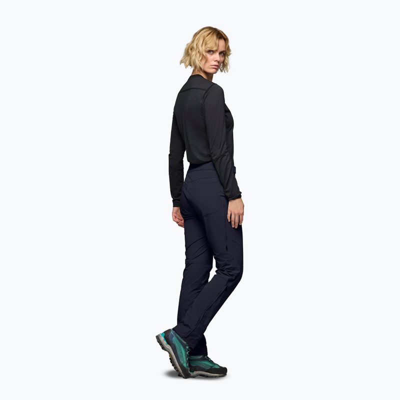 Women's trekking trousers NORRONA Femund Flex1 Lightweight caviar black 4
