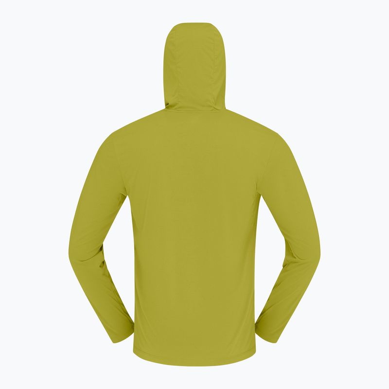 Men's trekking sweatshirt NORRONA Femund Tech Hood golden lime 7