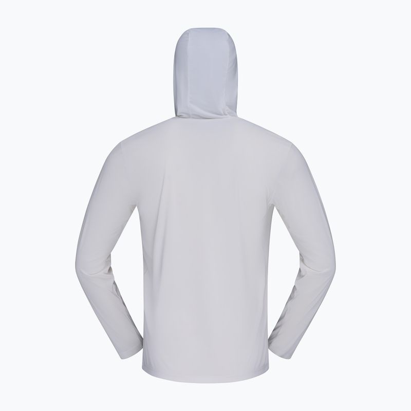 Men's trekking sweatshirt NORRONA Femund Tech Hood snow white 7