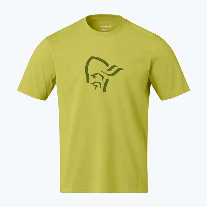 Men's T-shirt NORRONA Cotton Viking golden lime 5