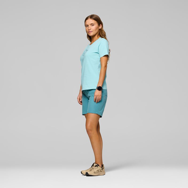 Women's T-shirt NORRONA Cotton Viking aqua haze 4