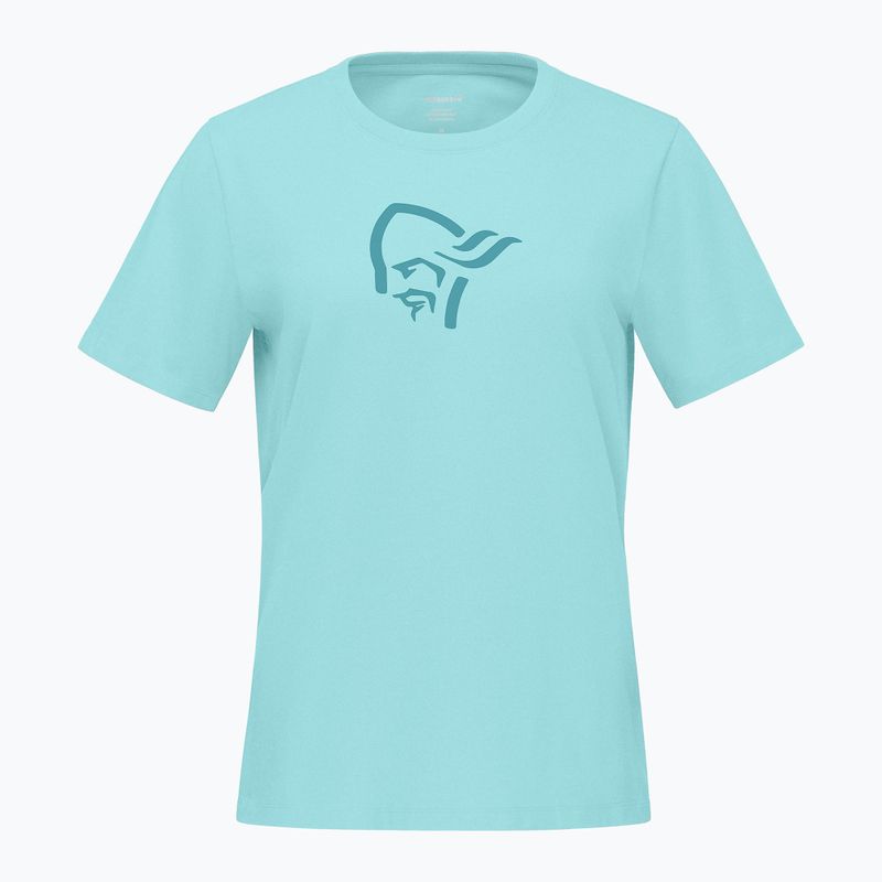 Women's T-shirt NORRONA Cotton Viking aqua haze 5