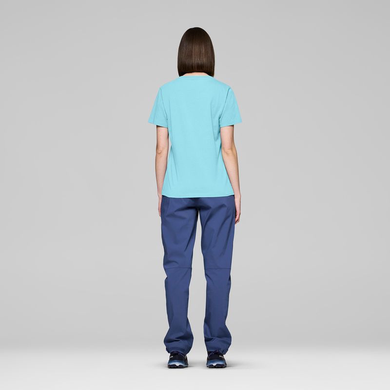 Women's T-shirt NORRONA Cotton Norrøna Viking aqua haze 3