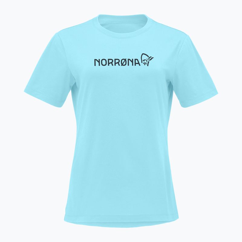 Women's T-shirt NORRONA Cotton Norrøna Viking aqua haze 4