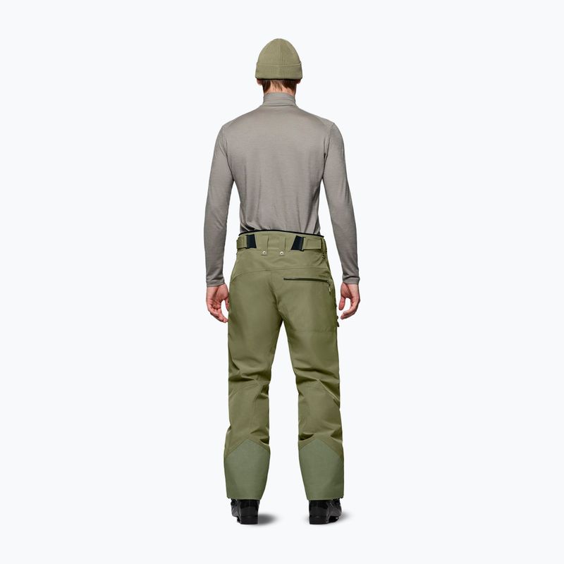 Men's ski trousers Norrona Lofoten Gore-Tex Insulated deep lichen green 3