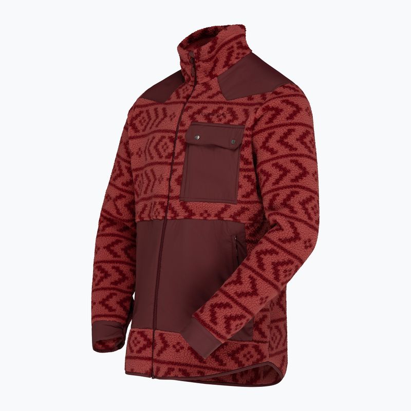 Men's fleece sweatshirt Norrona Tamok Warm3 cowhide/port 7