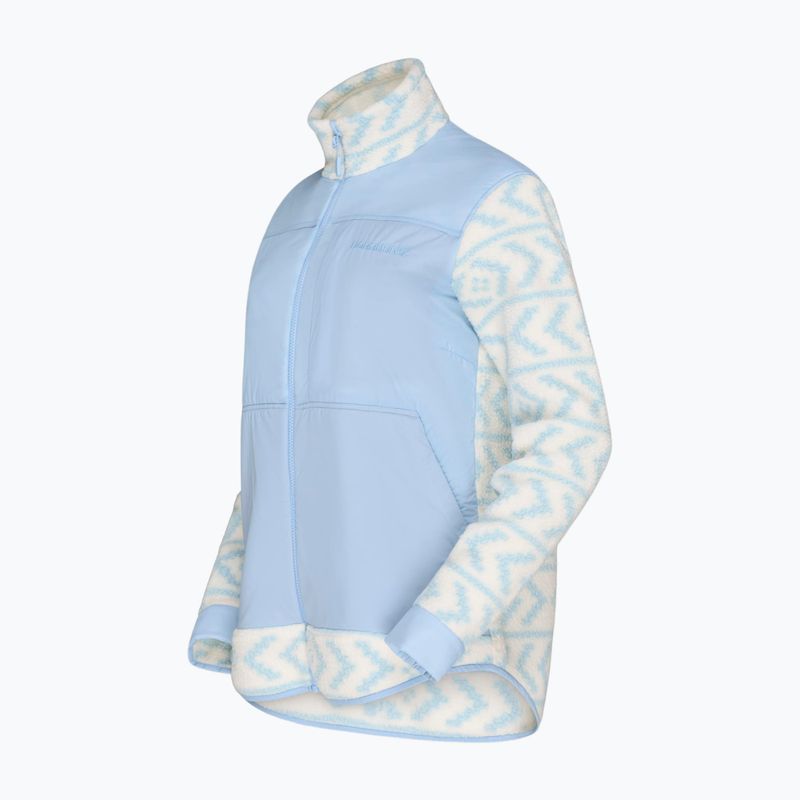 Men's fleece sweatshirt Norrona Tamok Warm3 whisper white/cashmere blue 6