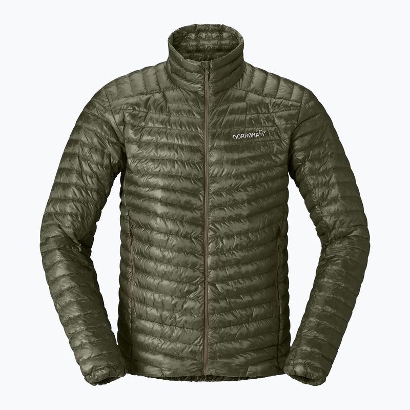 Men's down jacket Norrona Trollveggen Down800 Super Light Deep Lichen Green 5