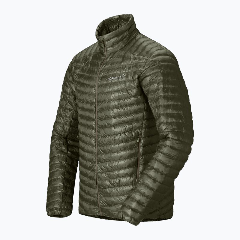 Men's down jacket Norrona Trollveggen Down800 Super Light Deep Lichen Green 7