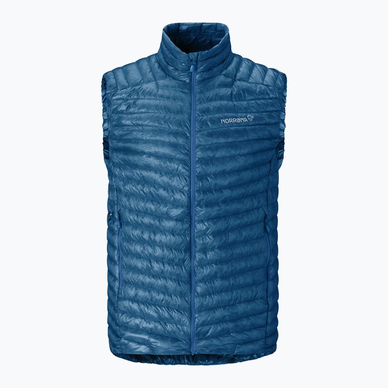 Gilet NORRONA Trollveggen Down800 Super Light dark blue 4