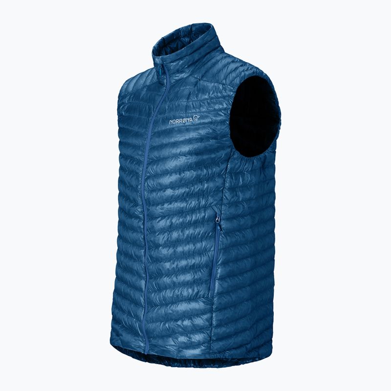 Gilet NORRONA Trollveggen Down800 Super Light dark blue 6
